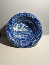 Load image into Gallery viewer, Historical Staffordshire Bowl And Pitcher Set Upper Ferry Bridge Philadelphia