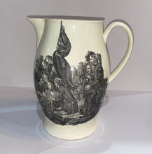 Load image into Gallery viewer, Staffordshire Creamware Liverpool Pitcher Death Of General Wolfe Quebec Ca. 1800