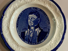 Load image into Gallery viewer, Historical Staffordshire Lafayette Nations Guest Plate Ca. 1825