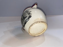 Load image into Gallery viewer, Historical Staffordshire War Of 1812 Pitcher Decator And Lawrence Ca. 1815