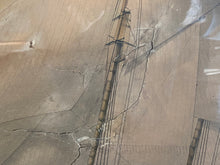 Load image into Gallery viewer, Original Currier & Ives Large Folio Print The Yacht Mohawk Of New York