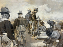Load image into Gallery viewer, Original Howard Chandler Christy Painting Spanish American War Theodore Roosevelt