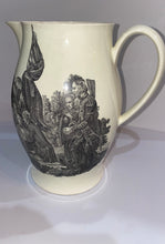 Load image into Gallery viewer, Staffordshire Creamware Liverpool Pitcher Death Of General Wolfe Quebec Ca. 1800