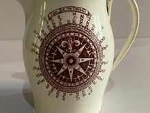 Load image into Gallery viewer, Staffordshire Creamware Very Small Liverpool Pitcher Come Box Compass And Ship