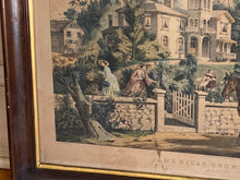 Load image into Gallery viewer, Original N. Currier & Ives Print Large Folio American Country Life May Morning