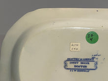 Load image into Gallery viewer, Historical Staffordshire Blue Small Platter Court House Boston