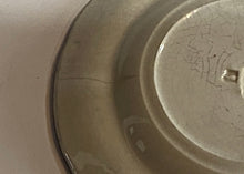 Load image into Gallery viewer, Historical Staffordshire Blue Toddy Plate Cup Plate Ship Cadmus Ca. 1825