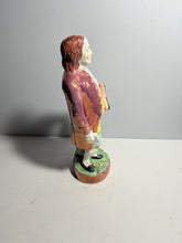 Load image into Gallery viewer, Staffordshire Pink Luster Figure Of Benjamin Franklin Ca. 1840’s