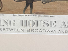 Load image into Gallery viewer, Large Folio Lithograph Print New York Clearing House Association Building