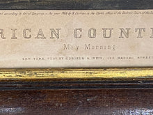 Load image into Gallery viewer, Original N. Currier & Ives Print Large Folio American Country Life May Morning