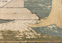Load image into Gallery viewer, Antique Silk Embroidered Memorial To George Washington Sampler 19th Century