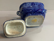 Load image into Gallery viewer, Historical Staffordshire Sugar Bowl Washington With Scroll in Hand at His Own Tomb