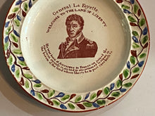 Load image into Gallery viewer, General Lafayette Welcome to the Land of Liberty Childs Plate