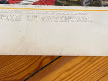 Load image into Gallery viewer, Antique Battle of Antietam Lithograph By Max Rosenfhal 1865
