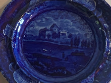 Load image into Gallery viewer, Historical Staffordshire Blue Plate The Capital Washington Ca. 1825