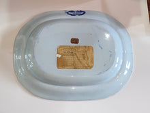Load image into Gallery viewer, Historical Staffordshire Blue Platter Post Office Dublin