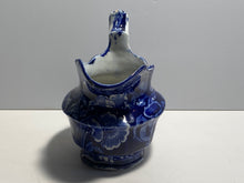 Load image into Gallery viewer, Historical Staffordshire Blue Creamer Eagle on Urn Circa 1825