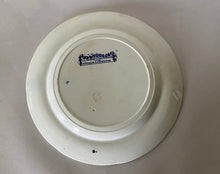 Load image into Gallery viewer, Historical Staffordshire Blue Dinner Plate Lagrange Lafayette’s Residence 1825
