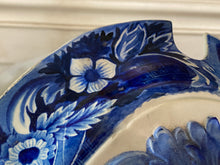 Load image into Gallery viewer, Historical Staffordshire Blue Soup Tureen Fairmount Near Philadelphia Ca. 1825