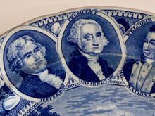 Load image into Gallery viewer, Historical Staffordshire Park Theater New York 4 Medallion Plate Erie Canal