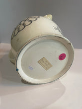 Load image into Gallery viewer, Staffordshire Creamware Liverpool Pitcher Seal of United States with Chain of States Polychrome American Ship