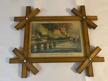 Load image into Gallery viewer, Original Currier and Ives print The Fall of Richmond Va. on the Night of April 2nd 1865