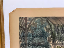 Load image into Gallery viewer, Original Currier & Ives Print Home From The Brook Lucky Fisherman Large Folio