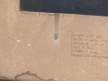 Load image into Gallery viewer, Original Currier & Ives Large Folio Print The Yacht Mohawk Of New York