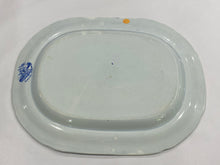 Load image into Gallery viewer, Historical Staffordshire Blue Platter Badminton Gloucestershire