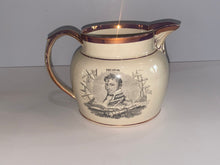 Load image into Gallery viewer, Staffordshire War of 1812 Pitcher Decatur and Brown Odd Form Ca. 1815