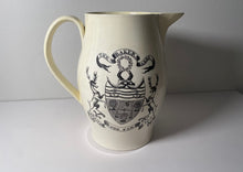 Load image into Gallery viewer, Staffordshire Creamware Liverpool Pitcher Bakers Arms Chain Of States Liberty