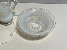 Load image into Gallery viewer, Boston And Sandwich Glass Lacy Toy Pitcher And Basin Opalescent Ca. 1840’s