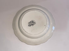 Load image into Gallery viewer, Historical Staffordshire Black Transfer Plate Natural Bridge Virginia