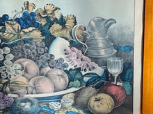Load image into Gallery viewer, Original Currier & Ives Print Large Folio American Choice Fruits Great Color