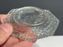 Load image into Gallery viewer, Sandwich Lacy Glass Cup Plates EAPG Verge Washington 561 And 561a