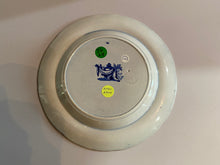 Load image into Gallery viewer, Historical Staffordshire Blue 4 Medallion Plate Faulksborne Hall Erie Canal