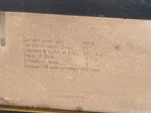 Load image into Gallery viewer, Original Currier & Ives Large Folio Print The Yacht Mohawk Of New York