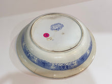 Load image into Gallery viewer, Historical Staffordshire Shallow Large Bowl Texian Campaign Ca. 1840’s Blue