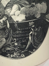 Load image into Gallery viewer, Staffordshire Creamware Liverpool Tankard Apotheosis Of Washington Rare Mug 1800