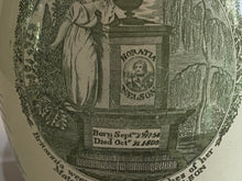 Load image into Gallery viewer, Staffordshire Creamware Liverpool Pitcher Horatio Nelson Ship Compass Ca. 1800