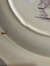 Load image into Gallery viewer, Historical Staffordshire Mulberry Transfer Soup Plate Pittsburgh, Pa