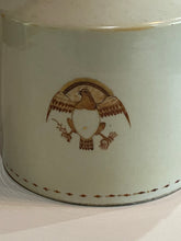 Load image into Gallery viewer, 19th Century Chinese Export Porcelain Teapot American Eagle with Shield Monogram Body