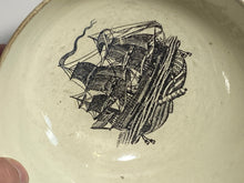 Load image into Gallery viewer, Staffordshire Creamware Liverpool Now With American Ships Ca. 1800