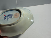Load image into Gallery viewer, Staffordshire Blue Transfer Quadrupeds Relish Dish Rabbit and Weasel Ca. 1825