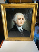 Load image into Gallery viewer, Antique 19th Century Reverse On Glass Painting George Washington Large