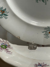 Load image into Gallery viewer, Staffordshire Mulberry Green Transfer Liberty Cap Patriotic Flag 3 Dinner Plates 1840