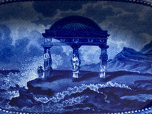 Load image into Gallery viewer, Historical Staffordshire Blue Arms or Georgia Vegetable Dish By Mayer 1825