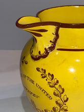 Load image into Gallery viewer, Historical Canary Arms of the United States Pitcher Seal With Eagle Ca. 1820
