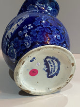 Load image into Gallery viewer, Historical Staffordshire Blue Wash Pitcher View of The Erie Canal