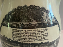 Load image into Gallery viewer, Staffordshire Creamware Liverpool Pitcher Ship Building Scene and American Ship